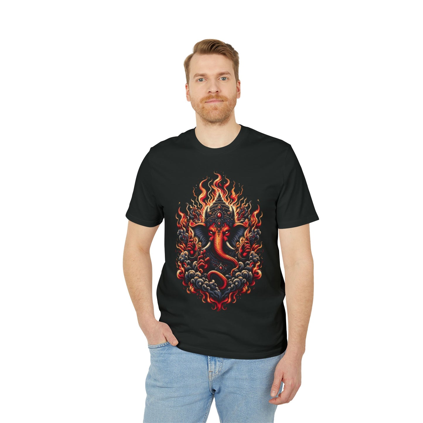 Divine Energy Graphic T-Shirt (Front & Back Print) – Unisex