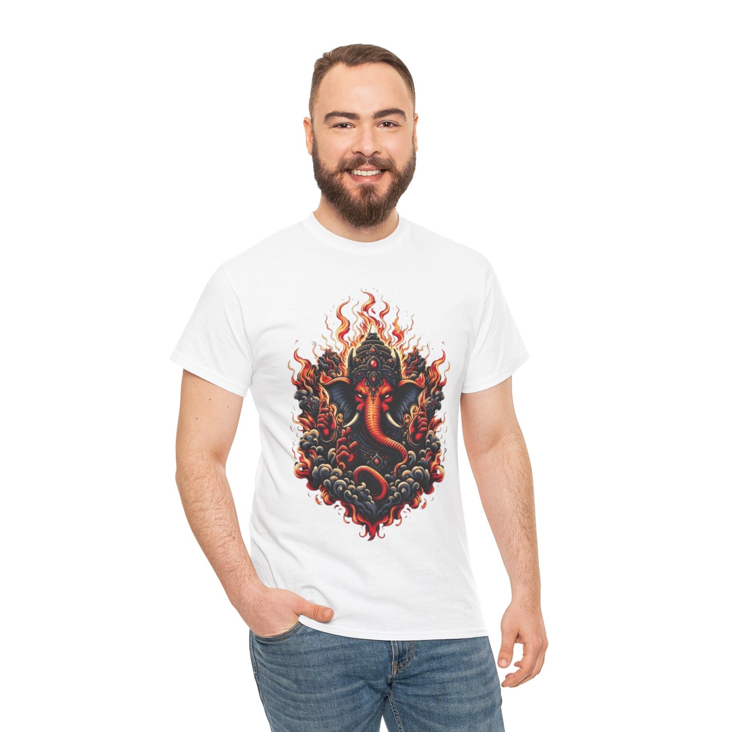 Divine Energy Graphic T-Shirt (Front & Back Print) – Unisex