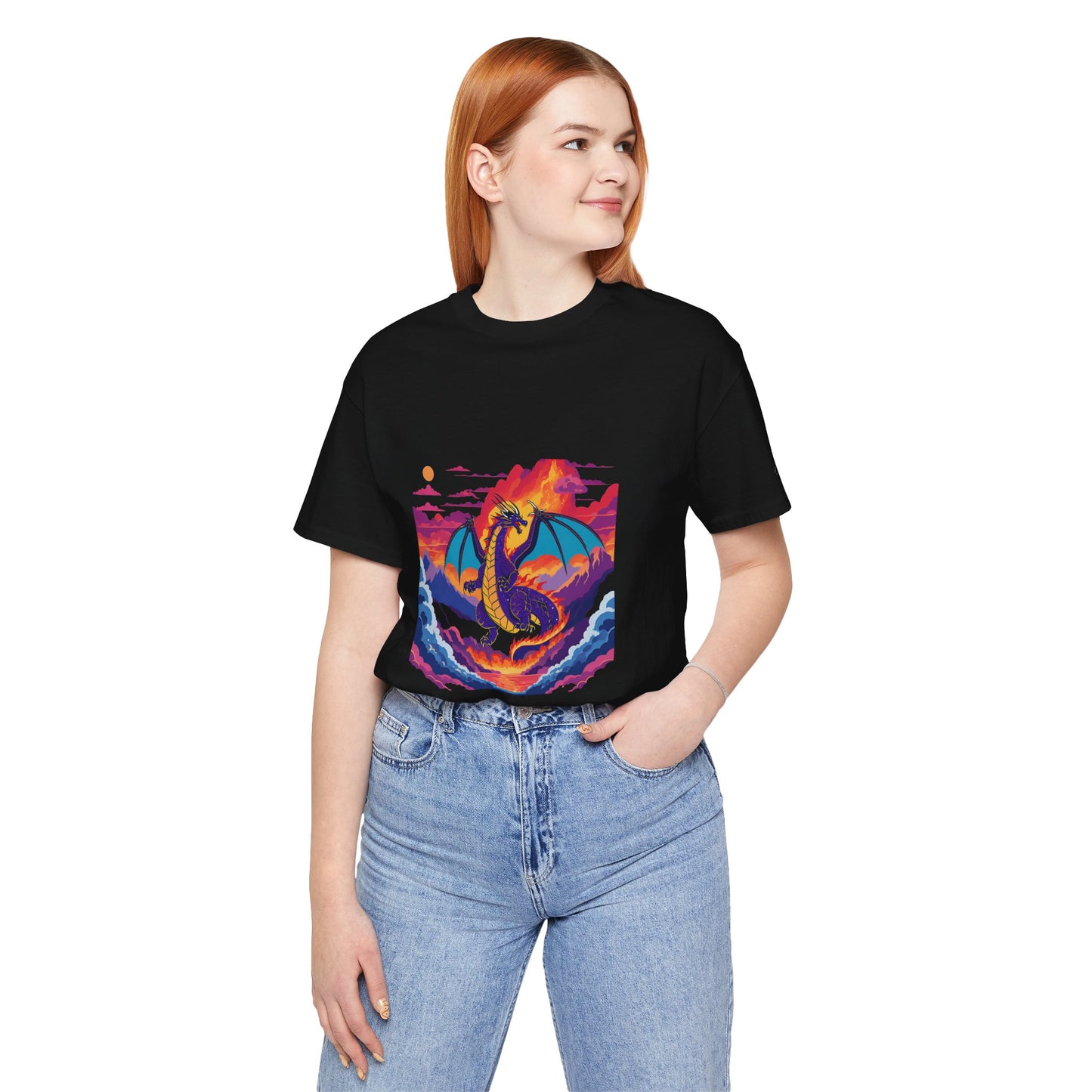 Invincible Dragon - Premium 240 GSM Oversized T-Shirt