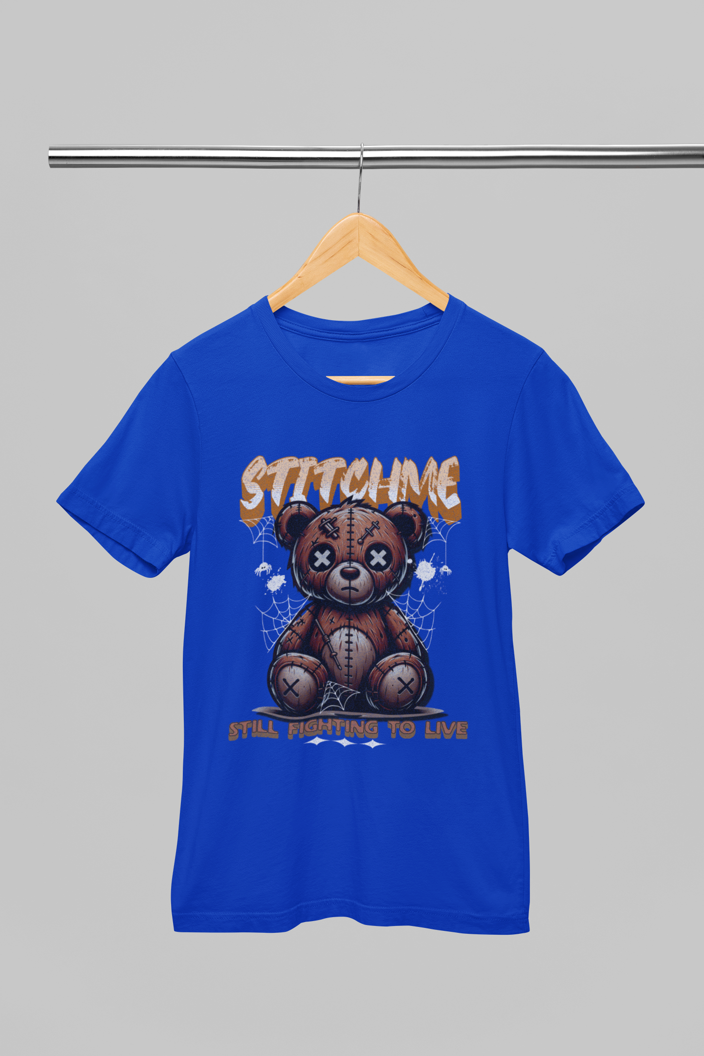 STITCHTIME Graphic Printed T-Shirt – Customizable Name Print on Sleeve | Unisex Casual Wear